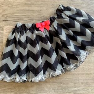 4/$25 | H&M | Chevron Full Tulle Skirt for Toddler Girls | Size 1 1/2 to 2 Years